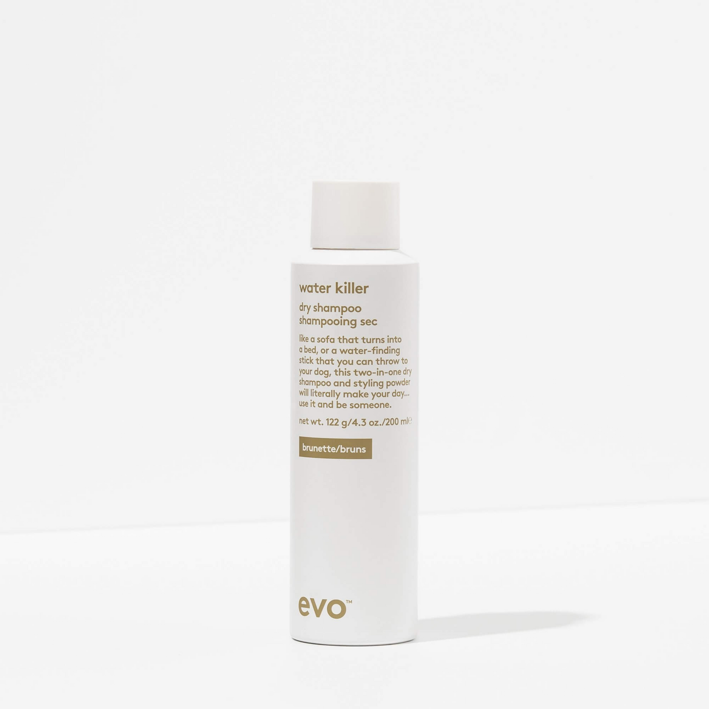 Evo water killer dry shampoo brunette 200ml